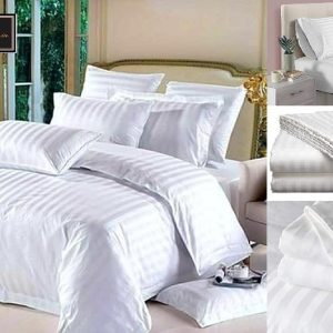 Villa's King size Bedsheet (Z- White)