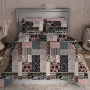 Luxurious Feel Double Bedsheet Set (Fitted)