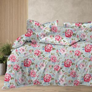 Luxurious Feel Double Bedsheet Set (Fitted)
